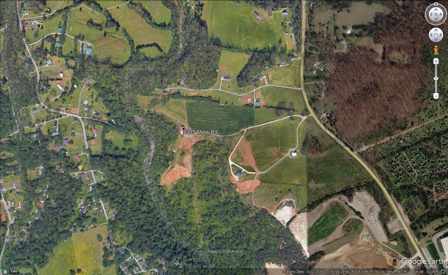 Land 2315 Mine Rd. Mascot, TN 37806: Image 1