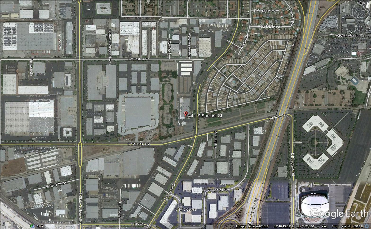 Warehouse 1441 S. Sunkist St. Anaheim, CA 92806: Image 1