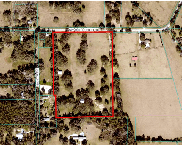 Land 5900 NW 118th Street Rd Reddick, FL 32686: Image 1